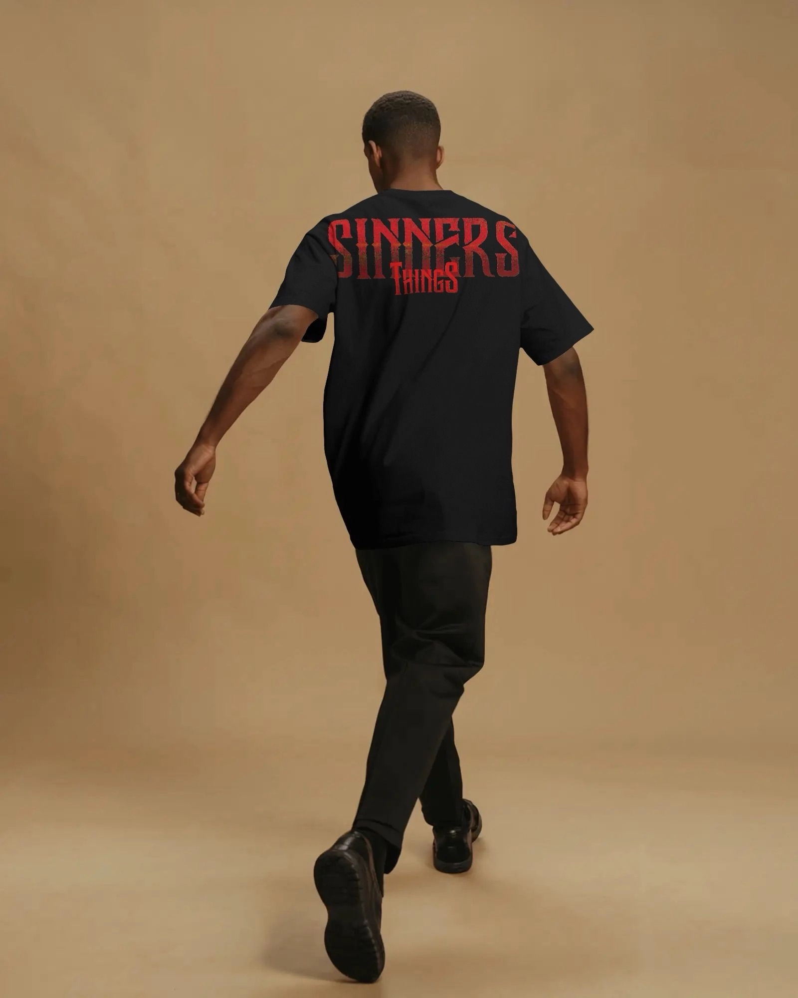 SINNERS THINGS Oversized Premium Tee