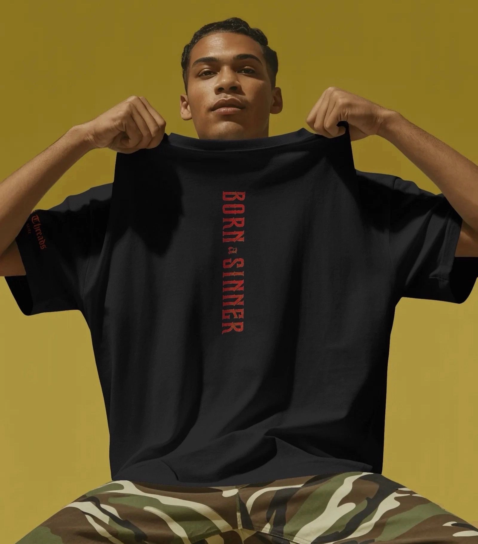 SINNERS THINGS Oversized Premium Tee